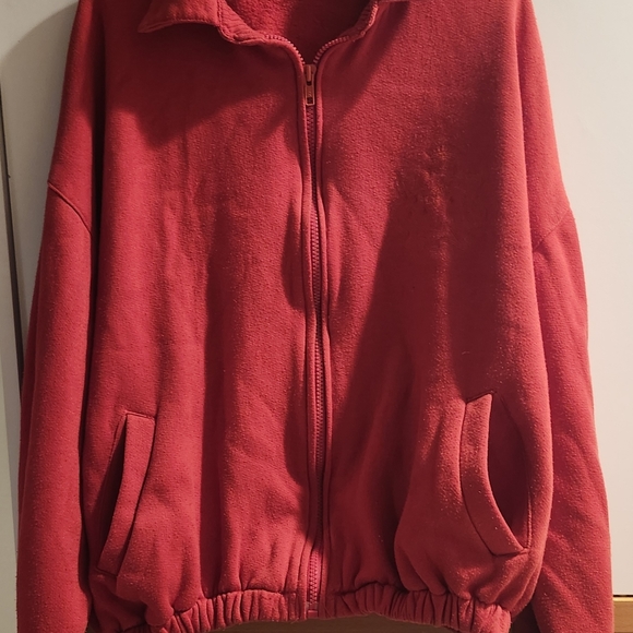 Vintage Giorgio Beverly Hills Red Zip up jacket. Size Large Adult/Junior. $19 - Picture 6 of 15